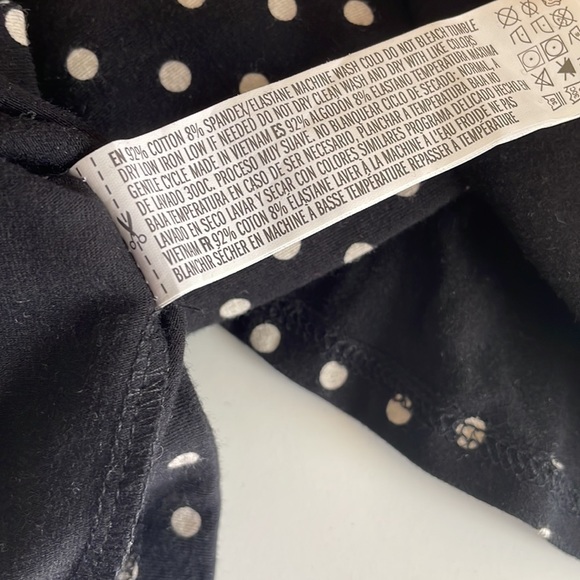 Forever 21 Black and White Polka Dot Mini Dress - Picture 7 of 8